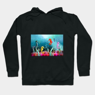 Sea Horse Stampede Hoodie